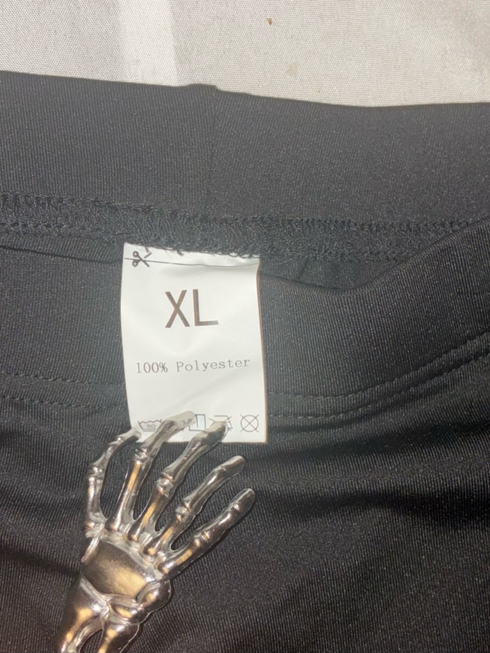 Black and White Leopard Print Sweatshirt with Black Leggings - Picture 12 of 12